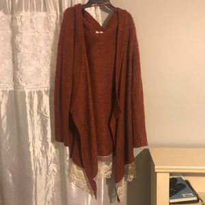 Rust cardigan!!